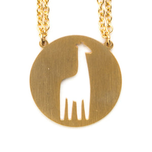 Open image in slideshow, Giraffe Spirit Animal Necklace INFP Spirit Animal Necklace - Jaeci Jewlery
