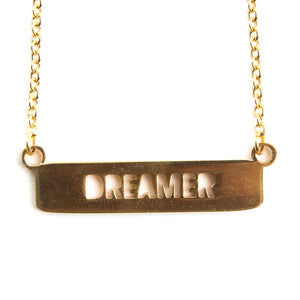 Dreamer Cutout Necklace Religious Jewelry - Jaeci Jewlery