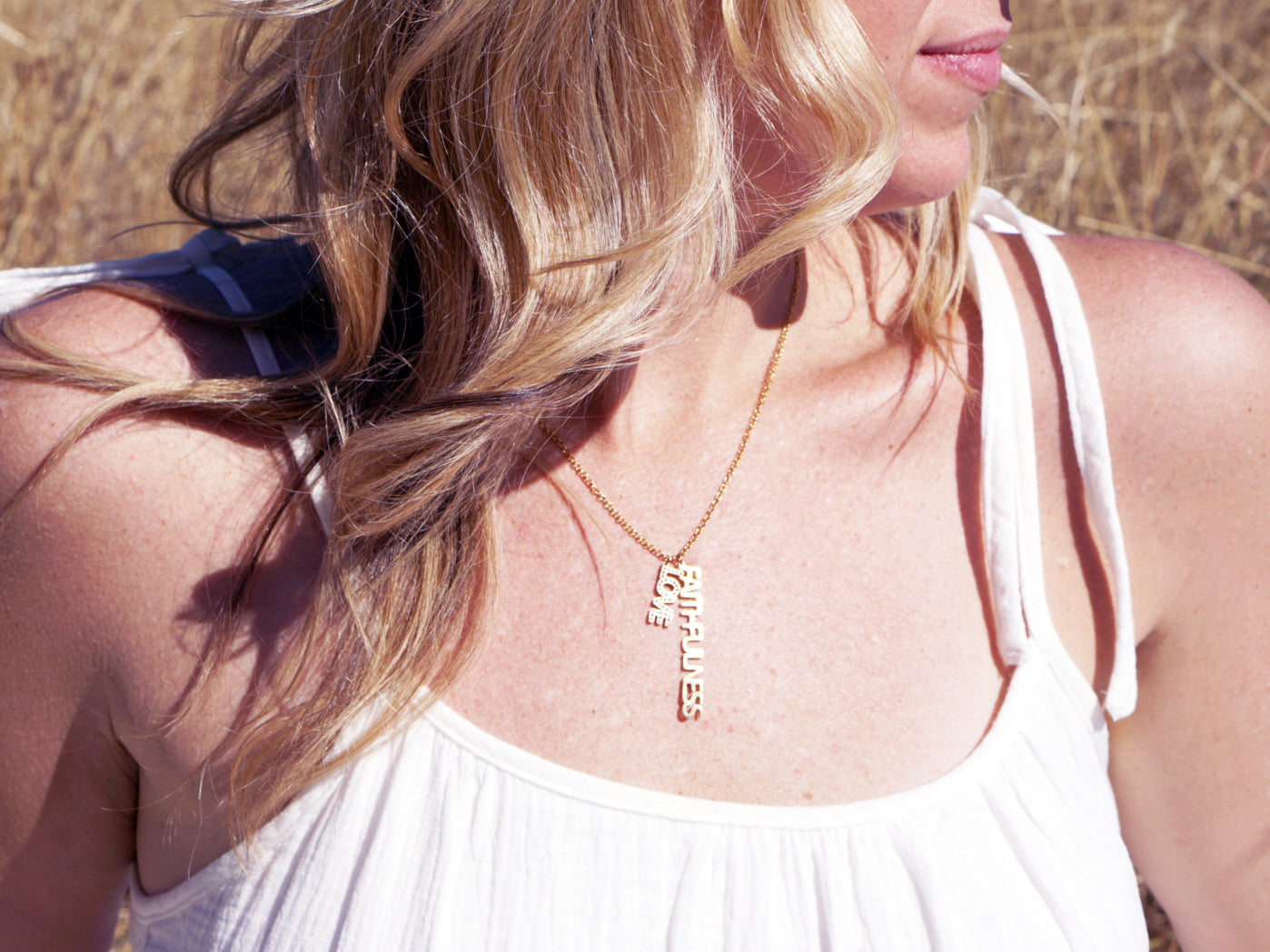 Infinity Love Golden Crystal Necklace | Salty – Salty Accessories