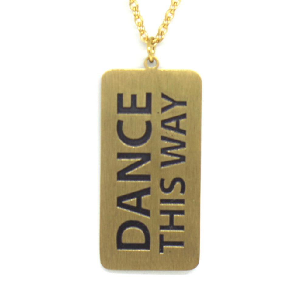 Dance This Way Necklace Long Necklace - Jaeci Jewlery