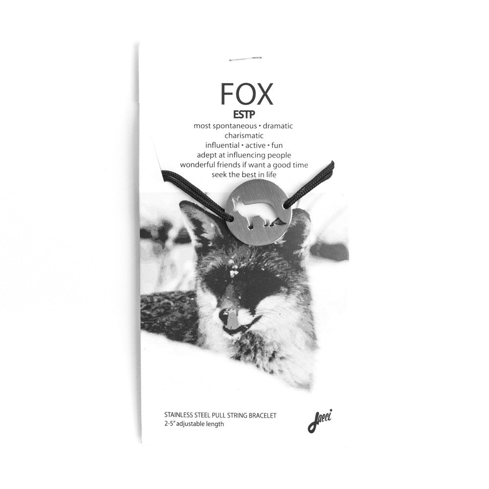 Fox Spirit Animal Bracelet ESTP Spirit Animal Bracelet - Jaeci Jewlery