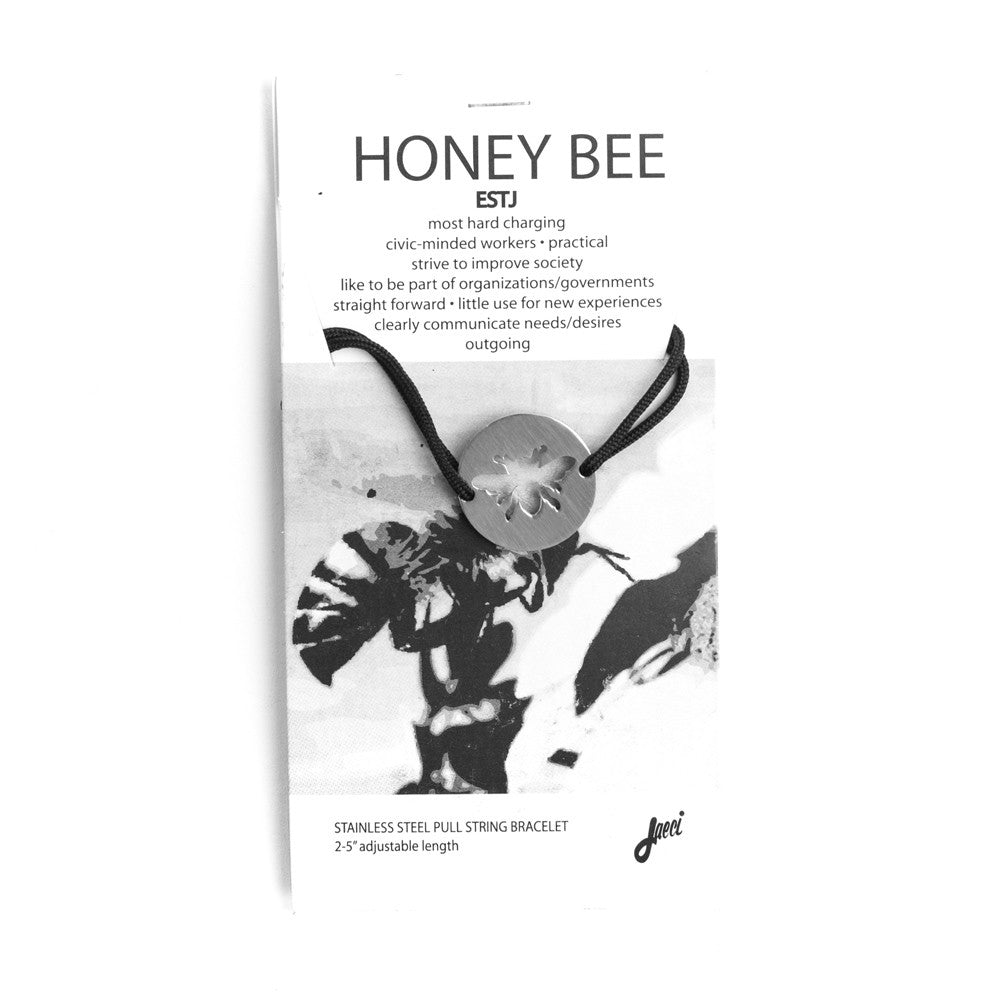 Honeybee Spirit Animal Bracelet ESTJ Spirit Animal Bracelet - Jaeci Jewlery