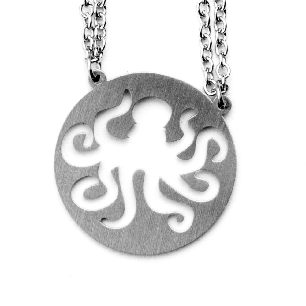 Octopus Spirit Animal Necklace INTJ Spirit Animal Necklace - Jaeci Jewlery