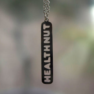 Open image in slideshow, Health Nut Necklace Discontinued - Jaeci Jewlery
